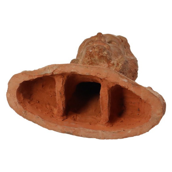 Image 1 of Buste abstrait en terre cuite du Christ