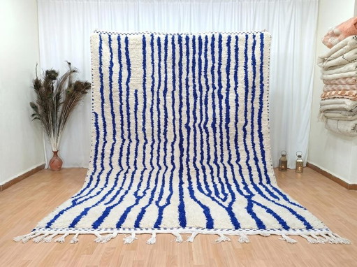 Tapis En Laine Pure Sur Mesure Traditionnelle Taille 2/3 M – Ahrend, vloerkleden en tapijten, Wool