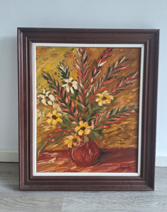 Fire Flowers – Paintings & Drawings, Canvas (photo 2 of 5)
