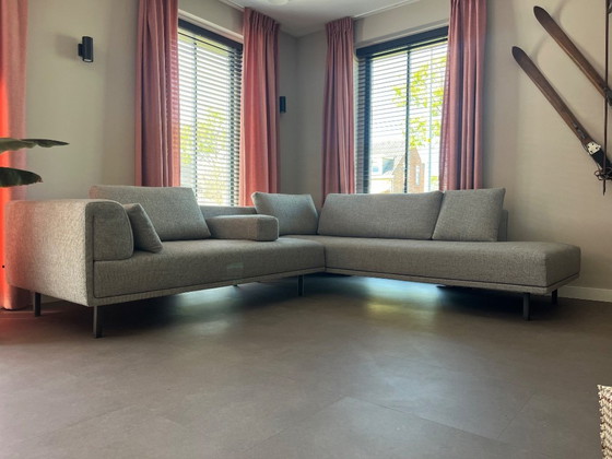 Image 1 of Eyye Dura Lounge corner sofa with decorative cushions and separate armrests