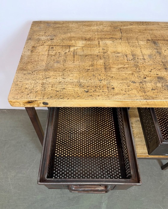 Image 1 of Vintage Industrial Worktable, 1960s