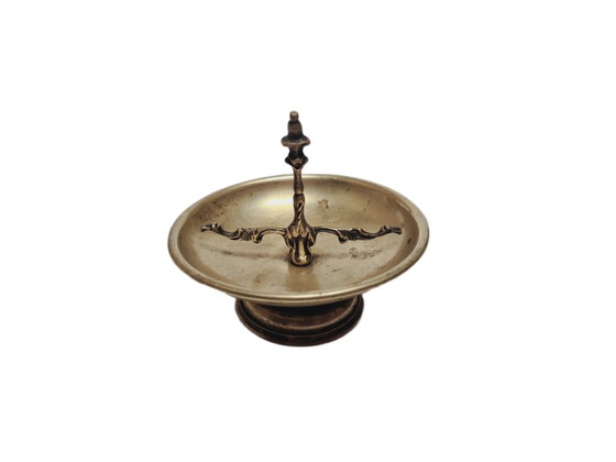Cendrier à cigares figuratif Biedermeier de l'ancien Empire austro-hongrois, années 1900 – Objets déco, Brass (photo 5 of 12)