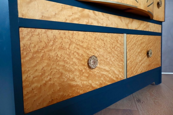 Art Deco Vogelaugenahorn Kommode – Kommoden, Wood (photo 13 of 23)