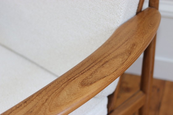 Image 1 of Fauteuil scandinave vintage teck Grete Jalk 1960