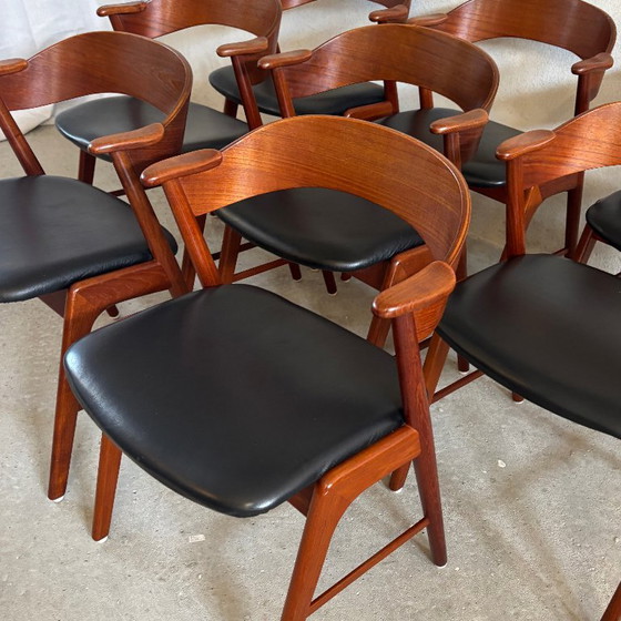 8 sedie da pranzo modello 32 di Kai Kristiansen – Wood (photo 6 of 11)