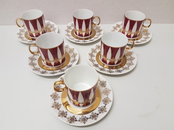 Image 1 of Coffee set "Nefertiti" design by Jaroslav Ježek 