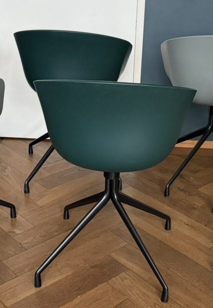 2x Sedie ‘About a chair’ Hay – Sedie da pranzo, Plastica, Lana (photo 3 of 6)