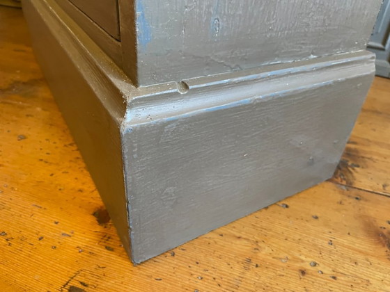 Image 1 of Display cabinet, china cabinet, collection cabinet with drawer, French antique