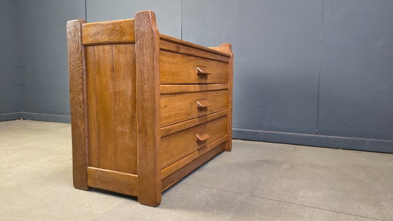 Image 1 of Commode en chêne par Depuydt Meubelen, Belgique, 1980 