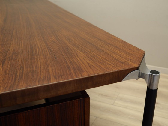 Image 1 of Scrivania in palissandro, design italiano, anni '70, designer: Ico & Luisa Parisi, produttore: MIM Roma