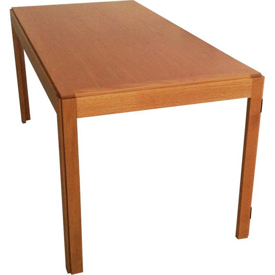 Image 1 of Vintage oak folding desk by Fredericia Stolefabrik Børge Mogensen, Denmark 1971