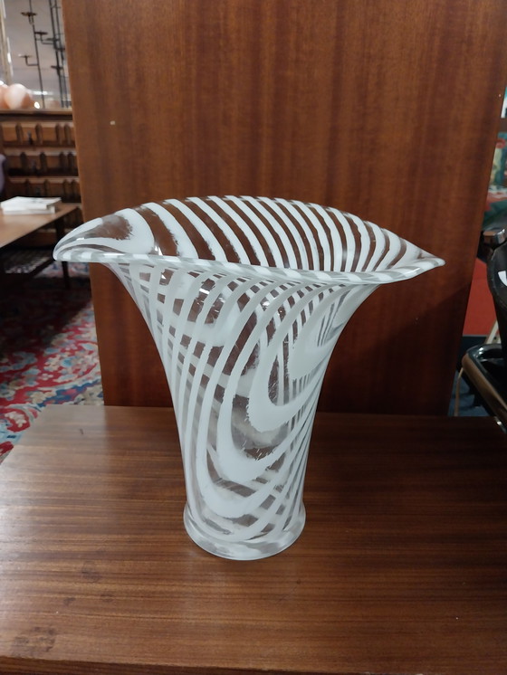 Image 1 of 1 x vase en forme de tourbillon de Peill et Putzler 1980