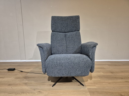 Modelo de exposición - Montel Oscar - Reclinable - Tela - Azul