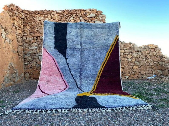 Alfombra bereber marroquí 250cm x 150cm (photo 10 of 10)
