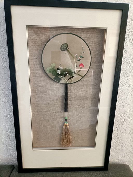 Chinese marriage/ prosperity fan