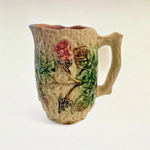 Rareté! Pichet, vase Art Nouveau original du fabricant anglais Minton, vers 1900, très bon état
