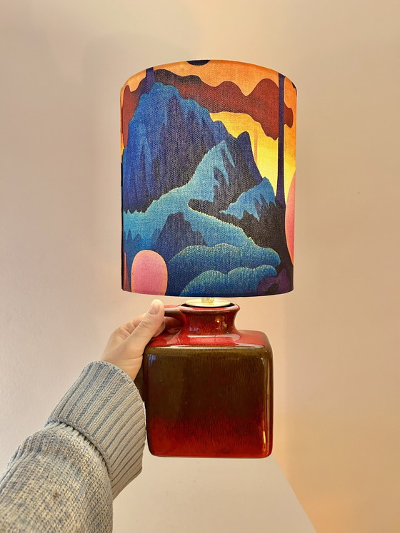 Image 1 of Space Age vase lamp - wireless - vintage - West Germany