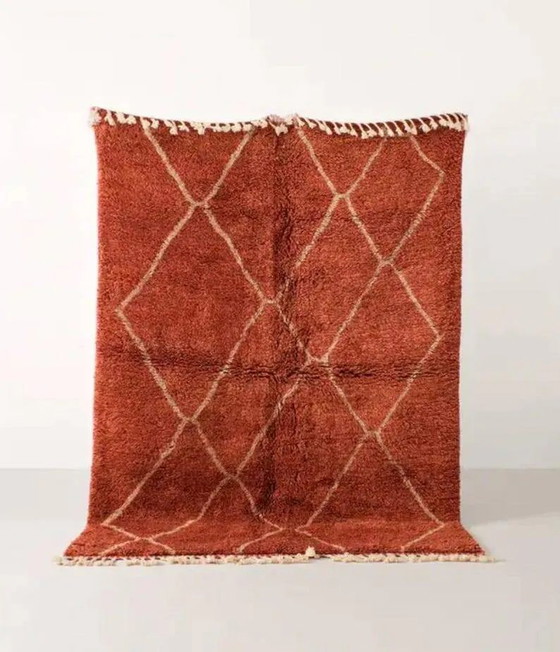 Handgemaakt Marokkaans vloerkleed 200cm x 300cm – Vloerkleden en tapijten, Wool, Modern (photo 5 of 8)