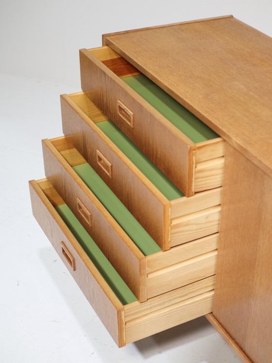 Image 1 of Sideboard with drawers Danish vintage oak