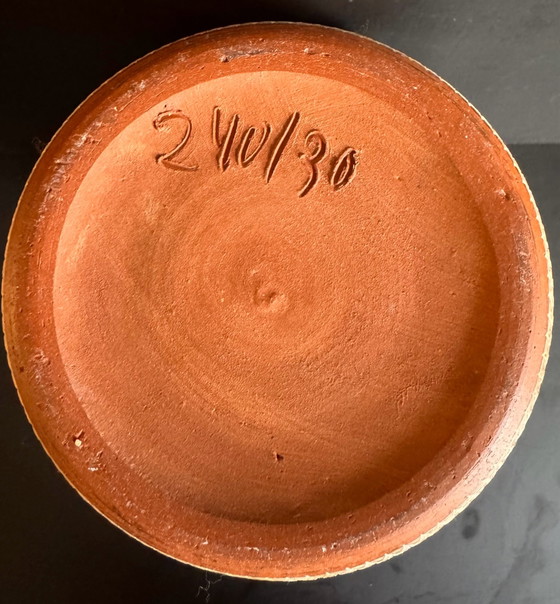 Vintage Brutalist Vase, Walter Gerhards West Germany (240/30), Perfect condition, Walter Gerhards KG, Ceramic (photo 7 of 7)
