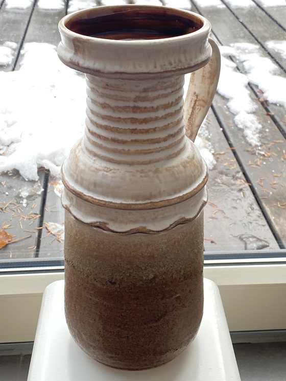 Image 1 of Steuler ear vase West Germany 421/30 beige brown