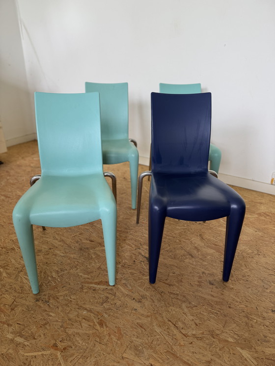 Image 1 of 4x Vitra Louis 20 Stuhl