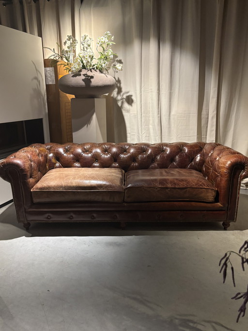 Chesterfield-Sofa von Ralph Lauren, 2,20 m breit
