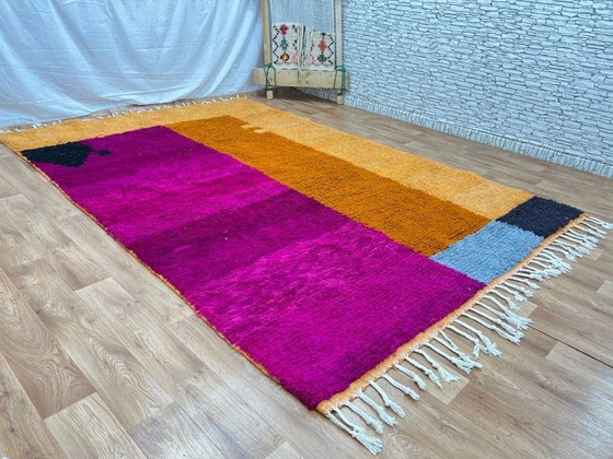 Image 1 of Tappeto tradizionale in lana fatto a mano, misura 2/3 m