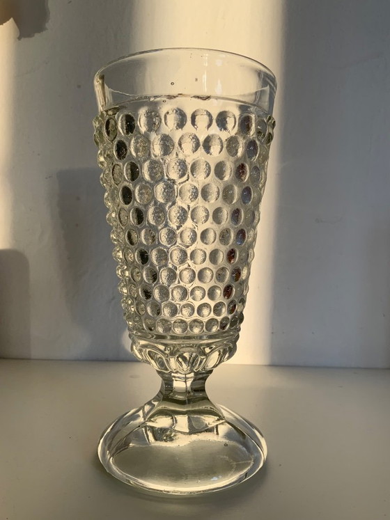 Image 1 of Rara copa Art Nouveau de S. Reich & Co. "Diablo y Mil Ojos"