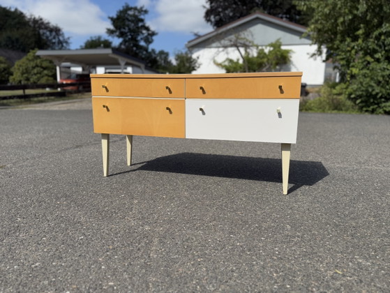 Cassettiera Vintage anni '50 Credenza Mid Century Mobile – Karstadt, Cassettiere, Wood, Plastic (photo 8 of 8)