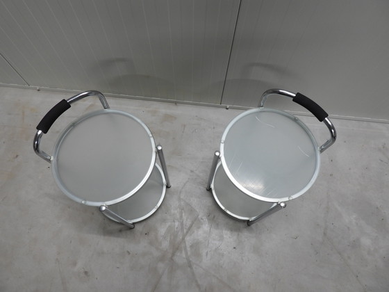 Image 1 of Set of Bauhaus side tables