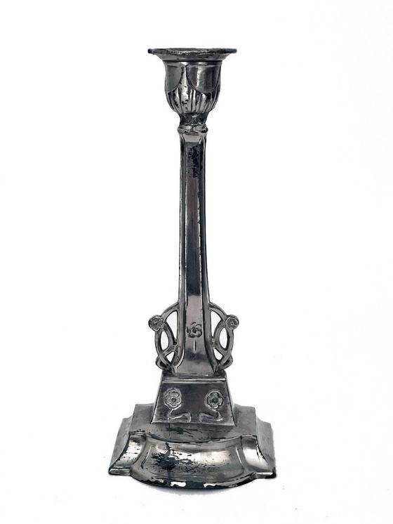 Image 1 of Set di candelieri in stile Art Nouveau