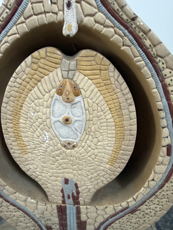 Image 1 of Zeldzaam botanisch model van gips uit de jaren 1920, brutalistische Bauhaus-stijl.