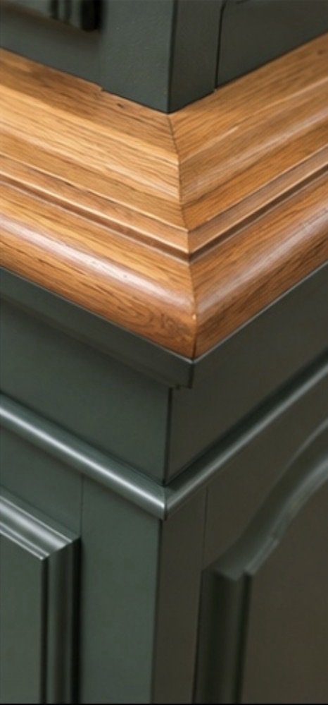 Professioneel gerestylde vintage Vitrinekast – Vitrinekasten, Glas, Hout (photo 4 of 6)