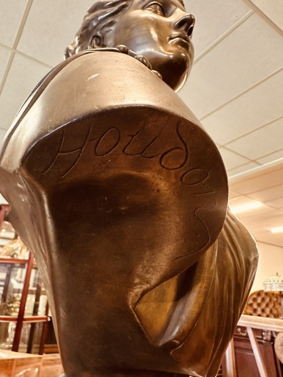 Busto Diana la Cacciatrice di Jean Antoine Houdon – Jean-Antoine Houdon, Sculture, Bronzo (photo 10 of 11)