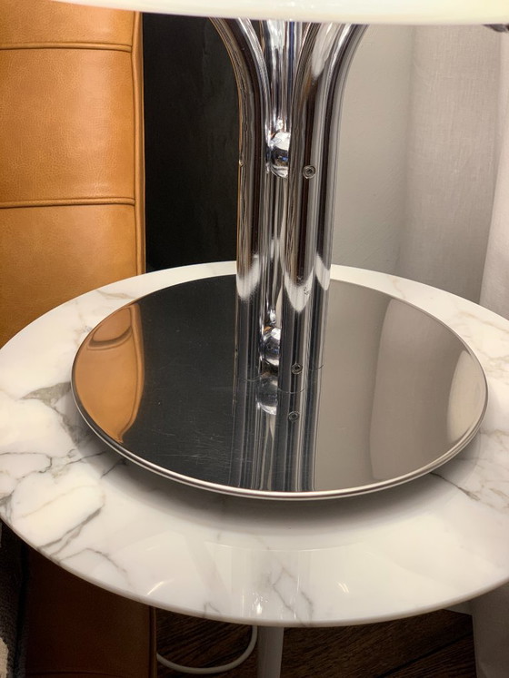 Page 1 of 11 Quadrifoglio Lamp 60-70’s – White - Gae Aulenti / Luigi Massoni – Table lamps, Metal (photo 4 of 11)