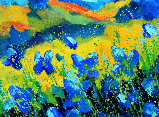 Image 1 of Blauwe wilde bloemen