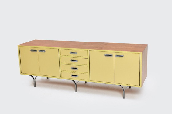 Image 1 of Industrial Vintage Mid-Century Sideboard, Steel, 1960s