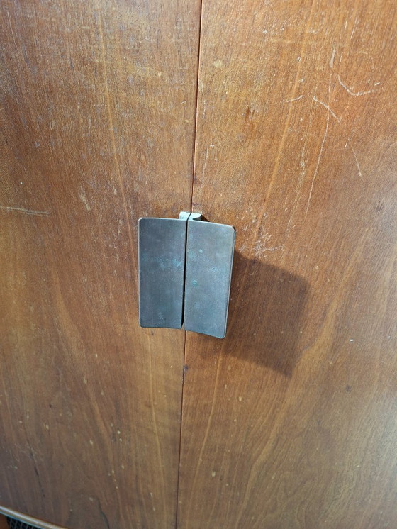 Image 1 of Siemens "Type M 848" mobiele radio-fonograaf – iconisch ontwerp uit de jaren 50