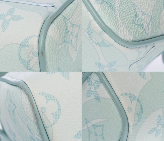 Image 1 of Sac LOUIS VUITTON Speedy en Toile Bleu - 101385