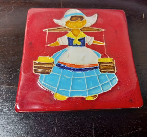 Dutch Farmer's Wife Tile – Decorative Objects, Ceramic (photo 7 of 8)