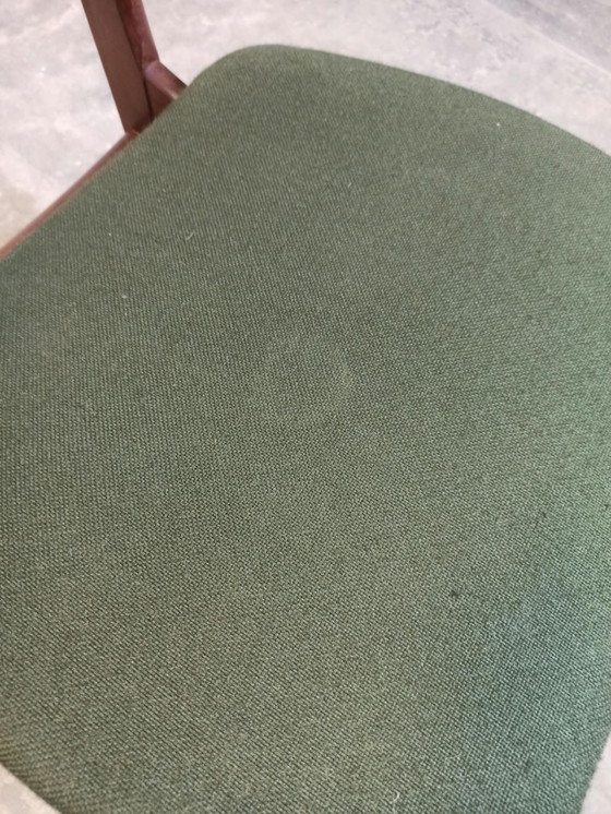 4 x sedie da pranzo mid-century – Tessile, Legno (photo 15 of 15)