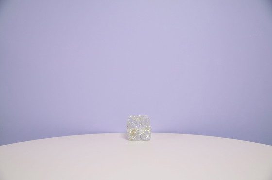 Image 1 of Eiswürfel-Kerzenleuchter Sklo Union von Rudolf Jurnikl