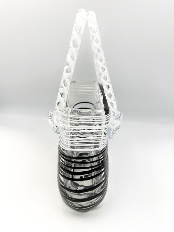 Image 1 of Mouth-blown glass bag / vase, Leonardo