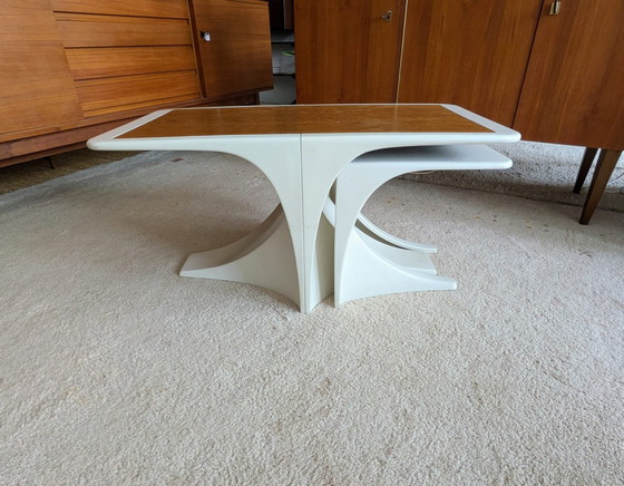 Image 1 of Vintage, Space Age mimiset, nesting tables '70