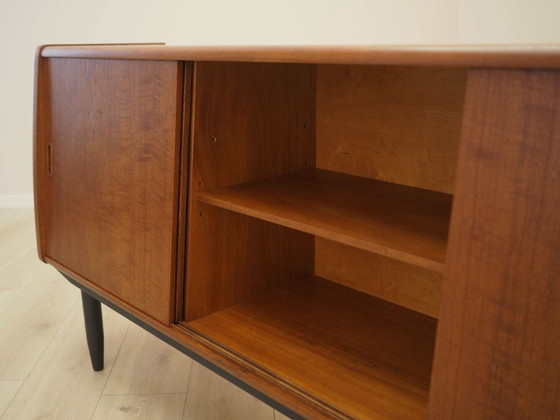 Credenza in teak di Westergaards Møbelfabrik con ante scorrevoli, design danese anni '70 – Credenze, Legno (photo 13 of 15)