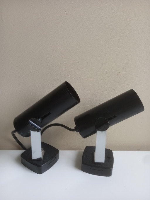 Vintage Targetti Spot lights 70's Space Age Italian Design