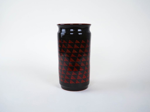 Ceramic vase, German design, 1960s, made in West Germany