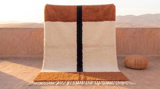 Beni Ourain Rug custom-made traditional handmade 150/250 cm