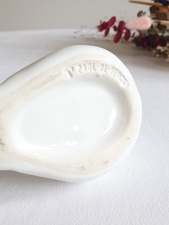 Image 1 of Rana da fiore vintage a forma di colomba